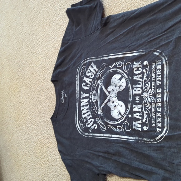 Johnny Cash Man in Black Graphic T-shirt size 2X Classic Country Music - Picture 1 of 2